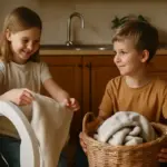 Bambini e senso di responsabilità: un compito domestico che fa la differenza senza stress