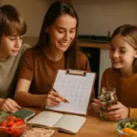 Pianificare i pasti settimanali in famiglia: il trucco per mangiare sano e risparmiare senza sforzi
