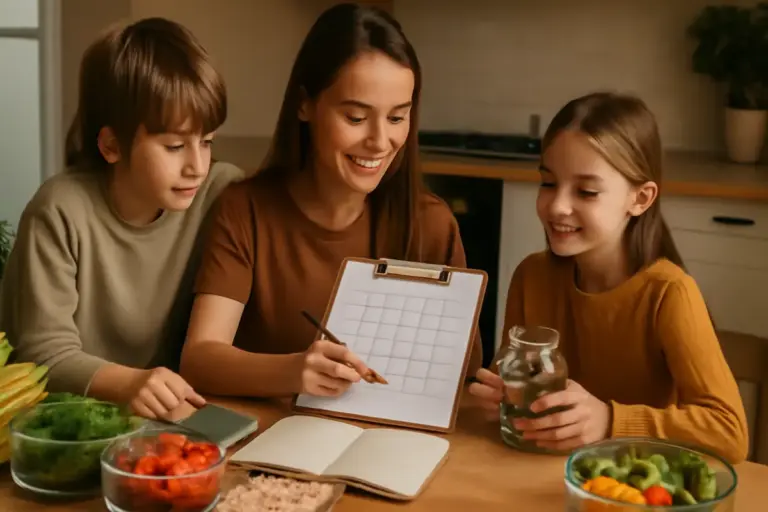 Pianificare i pasti settimanali in famiglia: il trucco per mangiare sano e risparmiare senza sforzi