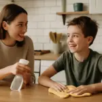 Qual è il momento migliore per coinvolgere i figli nelle faccende domestiche? Scopri l’effetto positivo sulla loro autostima