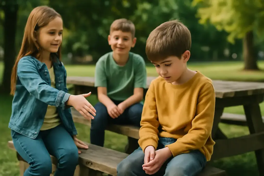 Bambini timidi e socializzazione: l’invito che spesso funziona meglio di qualsiasi consiglio