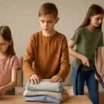 Quali compiti assegnare ai bambini in base all’età? Un elenco pratico per responsabilizzare senza sovraccaricare