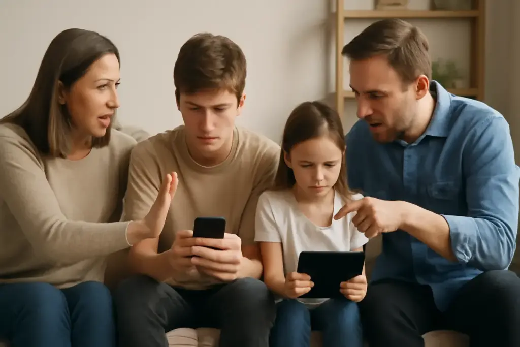 Confini digitali in famiglia: come impostarli senza creare scontri quotidiani
