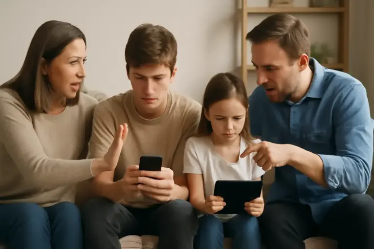 Confini digitali in famiglia: come impostarli senza creare scontri quotidiani
