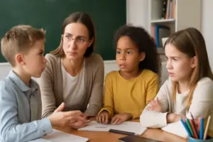 Litigi a scuola tra bambini: quando serve intervenire e il consiglio che fa la differenza