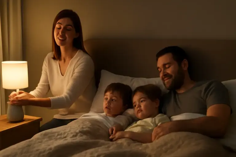 Dormire bene in famiglia: il dettaglio serale che migliora la qualità del sonno di grandi e piccoli