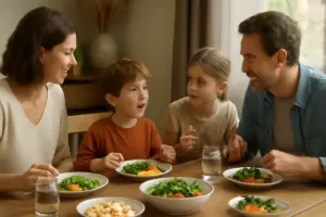 Cibo e bambini: come trasformare la tavola in un’occasione di dialogo efficace