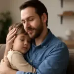Sostegno emotivo nei momenti di crisi familiari: il gesto che infonde sicurezza ai figli