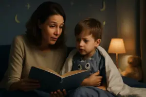 Parlare di paure con i figli: la storia della buonanotte che riduce l’ansia nei bambini