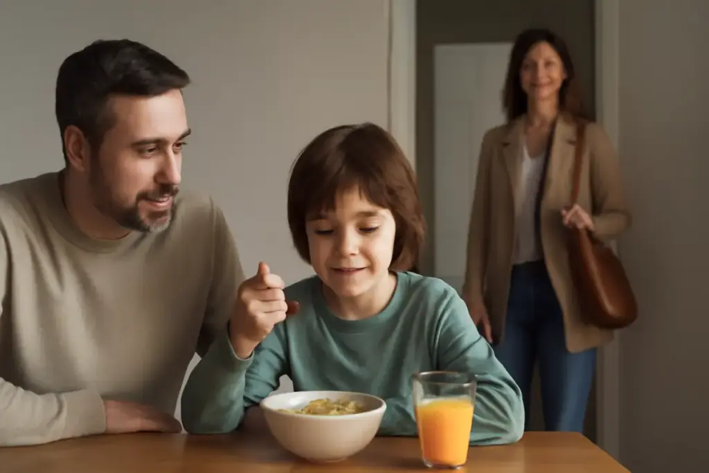 Genitori separati e figli sereni: il gesto quotidiano che rafforza il legame
