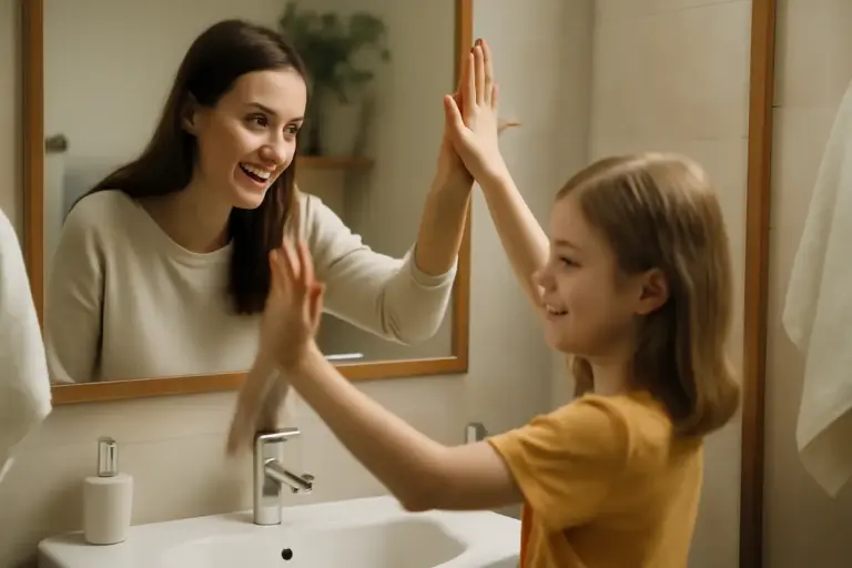 Vuoi potenziare l’autostima dei tuoi figli? una pratica semplice da introdurre ogni mattina
